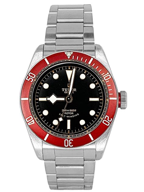 tudor watch red bezel